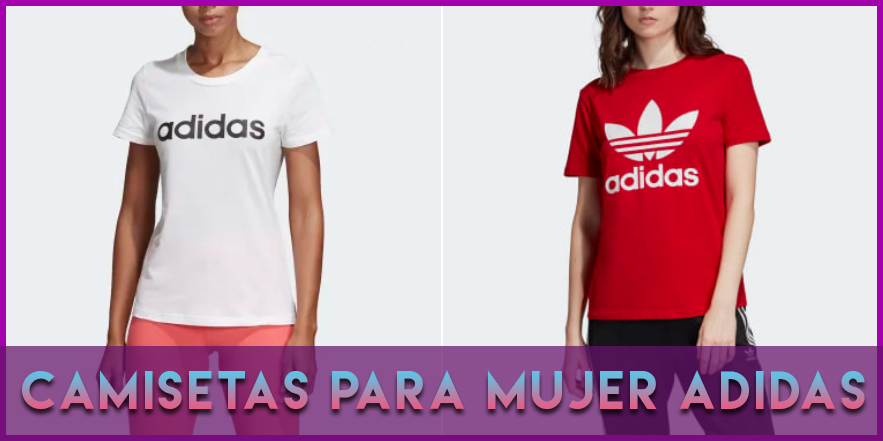Camisetas para mujer Adidas